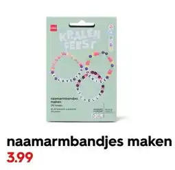 HEMA HEMA naamarmbandjes maken aanbieding