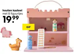 HEMA houten kasteel aanbieding