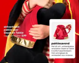 HEMA Sintverkleedpakkie voor siepie en takkie aanbieding
