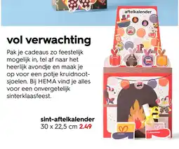 HEMA Sint-aftelkalender aanbieding