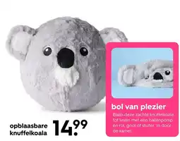 HEMA opblaasbare knuffelkoala aanbieding