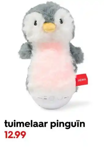 HEMA tuimelaar pinguïn