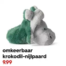 HEMA omkeerbaar krokodil-nijlpaard aanbieding