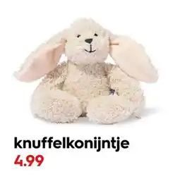 HEMA knuffelkonijntje aanbieding