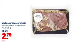 Makro Varkensprocureursteaks aanbieding