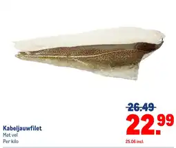 Makro Kabeljauwfilet aanbieding
