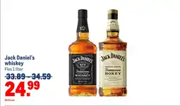 Makro Jack daniel's whiskey aanbieding