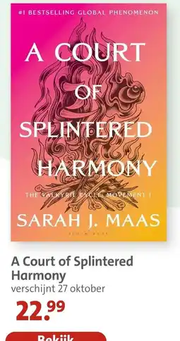 Bruna A Court of Splintered Harmony aanbieding
