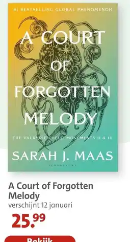 Bruna A Court of Forgotten Melody aanbieding