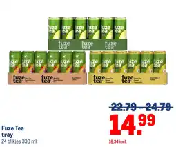 Makro Fuze Tea tray aanbieding