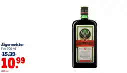Makro Jägermeister Fles 700 ml aanbieding