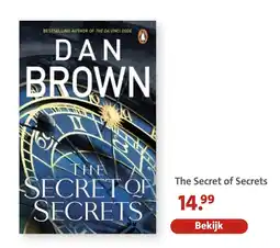 Bruna Dan Brown The Secret of Secrets aanbieding