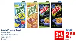Makro Dubbelfrisss of Taksi aanbieding