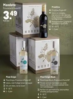 Makro Mandato Primitivo aanbieding