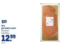 Makro Aro gerookte zalm aanbieding