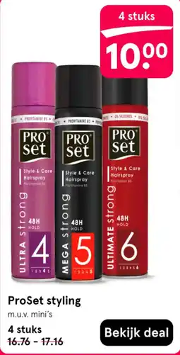 Etos ProSet styling aanbieding
