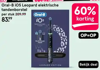 Oral-B iO5 Leopard elektrische tandenborstel