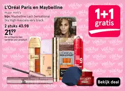 Etos L'Oréal Paris en Maybelline aanbieding