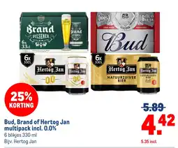 Makro Bud, Brand of Hertog Jan aanbieding