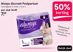 Etos Always discreet Postpartum aanbieding