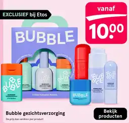 Etos Bubble gezichtsverzorging aanbieding