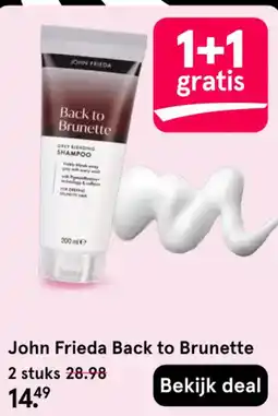 Etos John Frieda Back to Brunette aanbieding