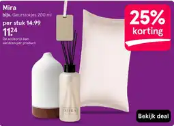 Etos Mira Geurstokjes 200 ml aanbieding