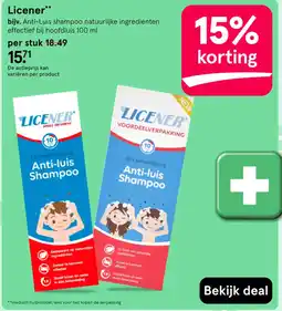 Etos Licener anti-luis shampoo aanbieding