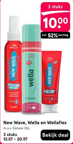 Etos New Wave, Wella en Wellaflex aanbieding