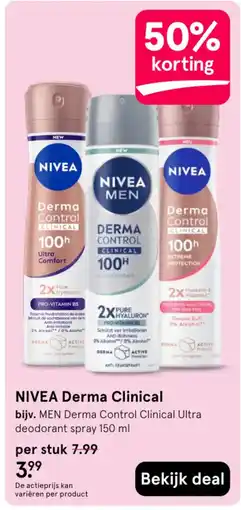 Etos NIVEA Derma Clinical aanbieding