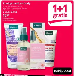 Etos Kneipp hand en body aanbieding