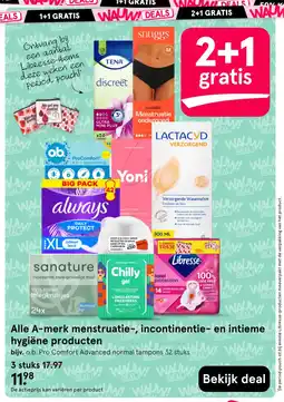 Etos Libresse aanbieding