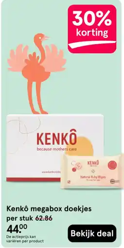 Etos Kenkô megabox doekjes aanbieding