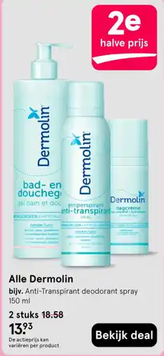 Etos Dermolin Alle Dermolin aanbieding