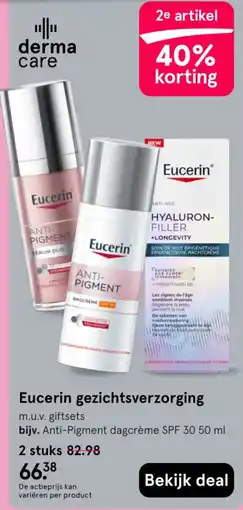 Etos Eucerin gezichtsverzorging aanbieding