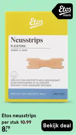 Etos Etos neusstrips aanbieding