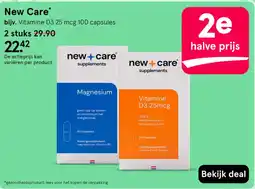 Etos new care Vitamine D3 25 mcg 100 capsules aanbieding