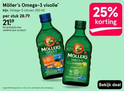 Etos Möller's Omega-3 visolie aanbieding