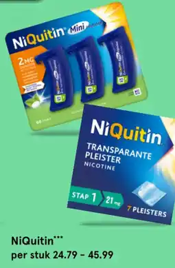 Etos NiQuitin transparante pleister nicotine aanbieding
