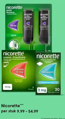 Etos Nicorette aanbieding