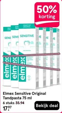 Etos elmex sensitive original tandpasta aanbieding