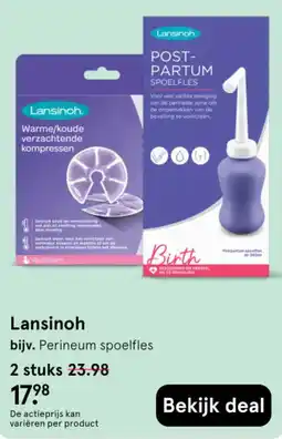 Etos Lansinoh perineum spoelfles aanbieding