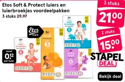 Etos Etos Soft & Protect luiers en luierbroekjes aanbieding