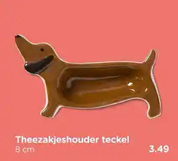 Xenos Theezakjeshouder teckel aanbieding