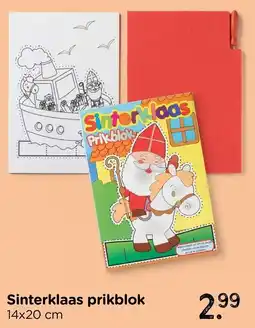 Xenos Sinterklaas prikblok aanbieding