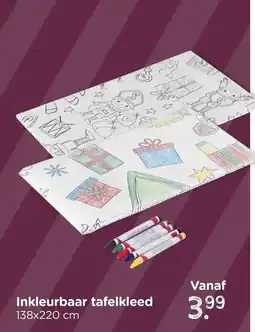 Xenos Inkleurbaar tafelkleed aanbieding