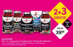 DA Lucovitaal Magnesium 375 mg 90 tabletten aanbieding