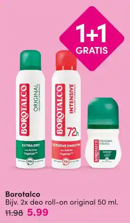 DA Borotalco aanbieding