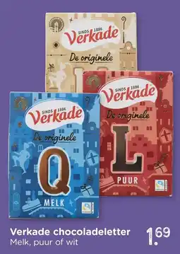 Xenos Verkade chocoladeletter aanbieding