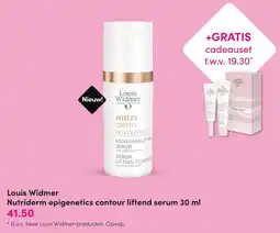 DA Louis Widmer Nutriderm epigenetics contour liftend serum aanbieding